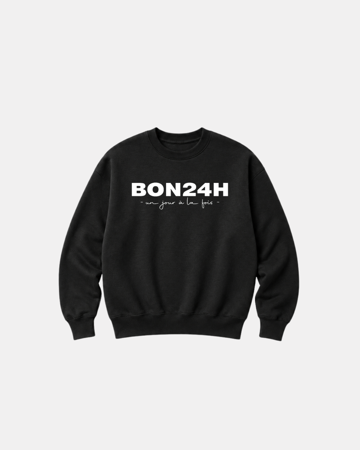 Crewneck Noir - Basic Logo