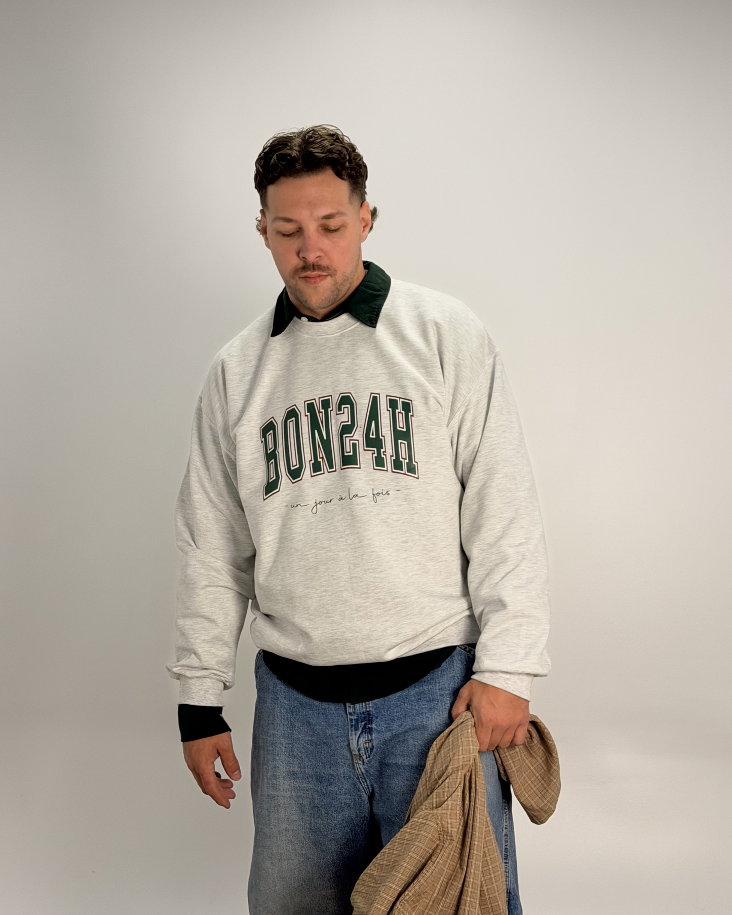 Crewneck Ash Grey - University