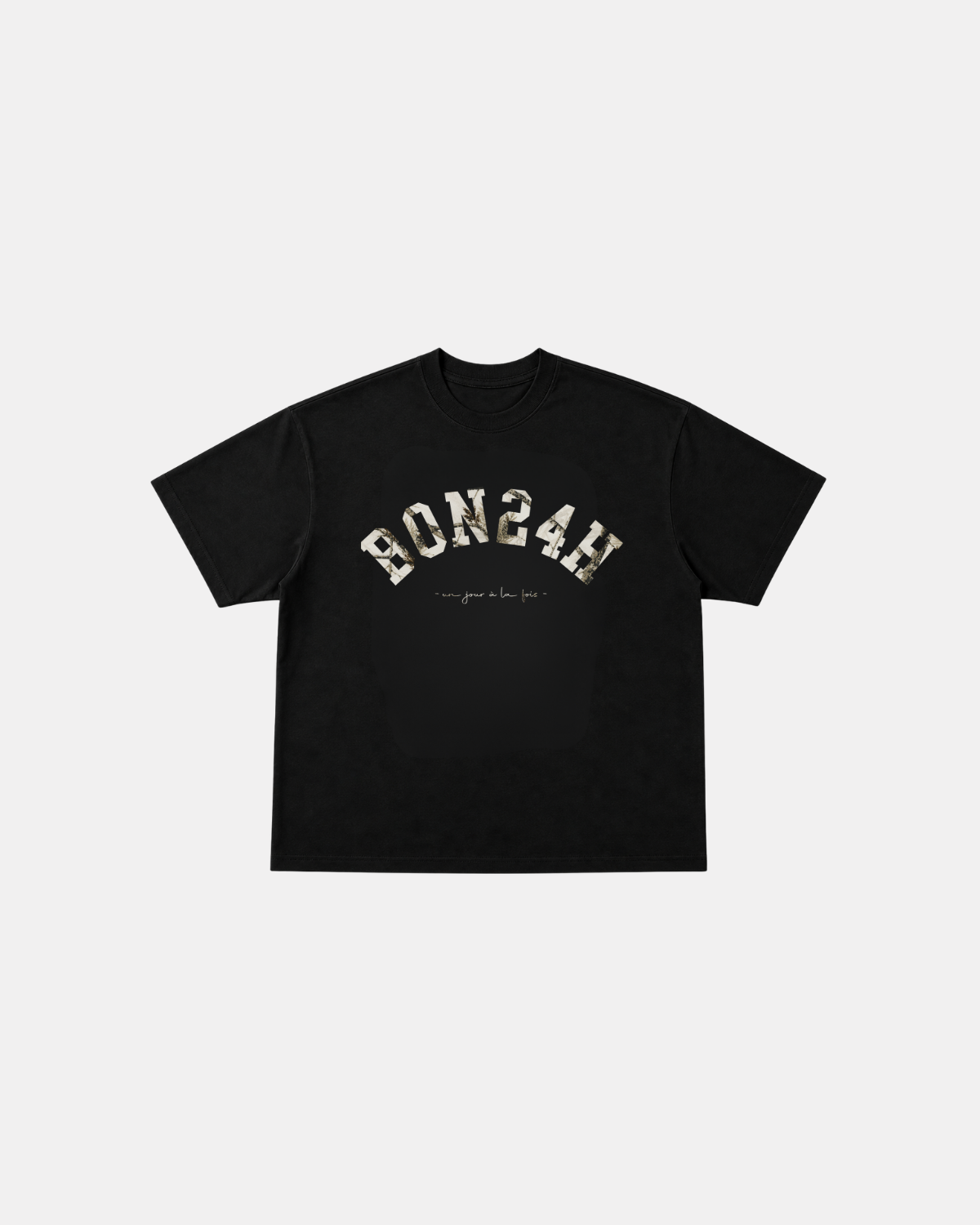 T-Shirt Noir - Camo
