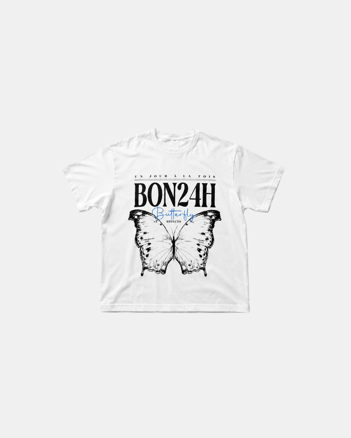 T-Shirt Blanc - Butterfly Effects