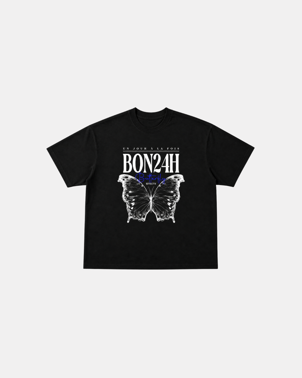 T-Shirt Noir - Butterfly Effects