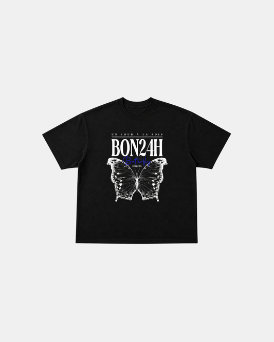 T-Shirt Noir - Butterfly Effects