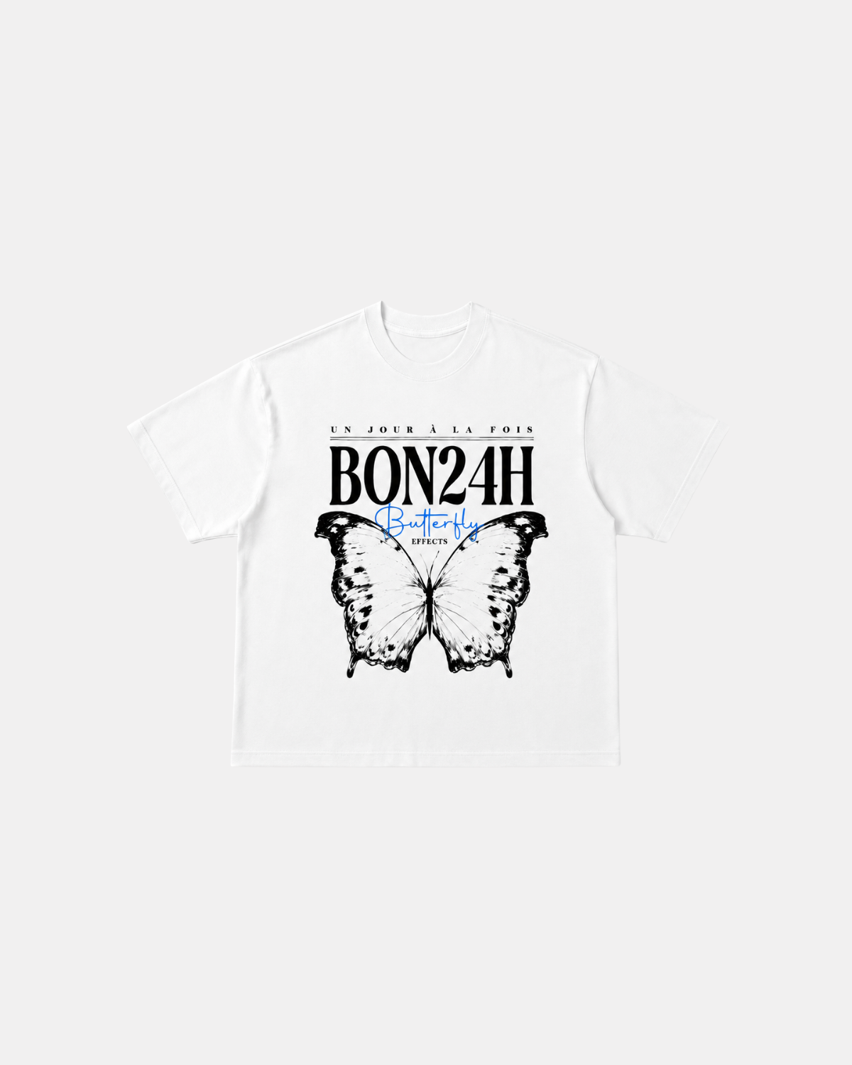 T-Shirt Blanc - Butterfly Effects
