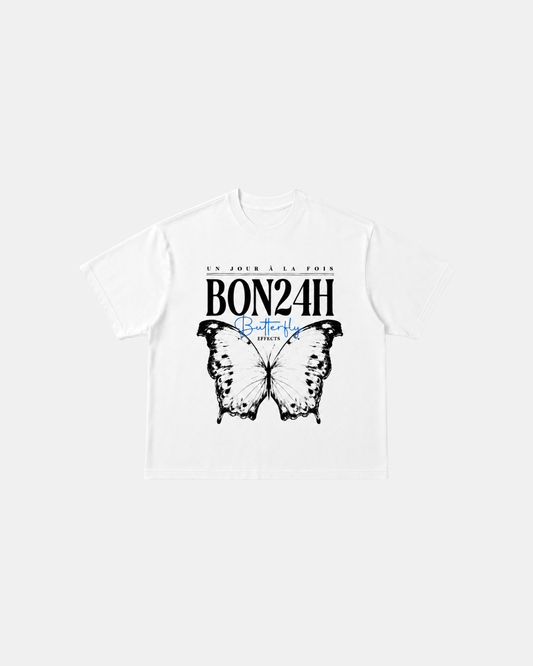 T-Shirt Blanc - Butterfly Effects