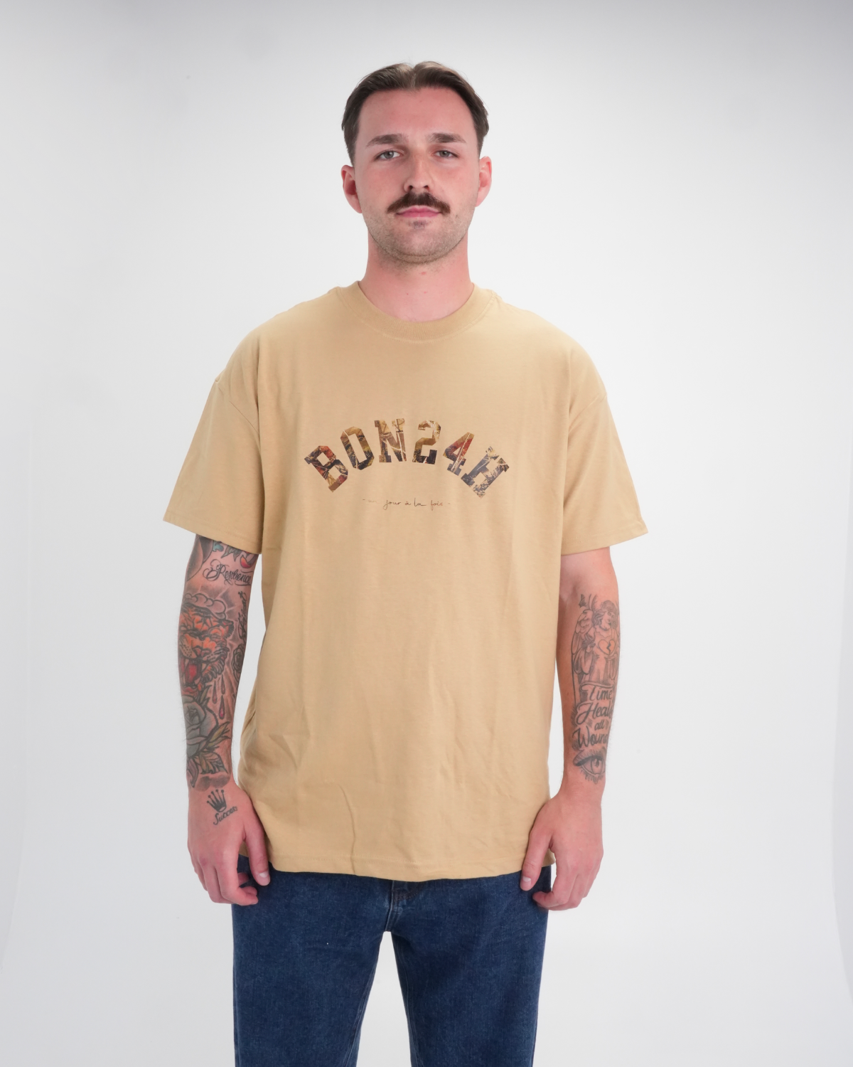 T-Shirt Beige - Camo