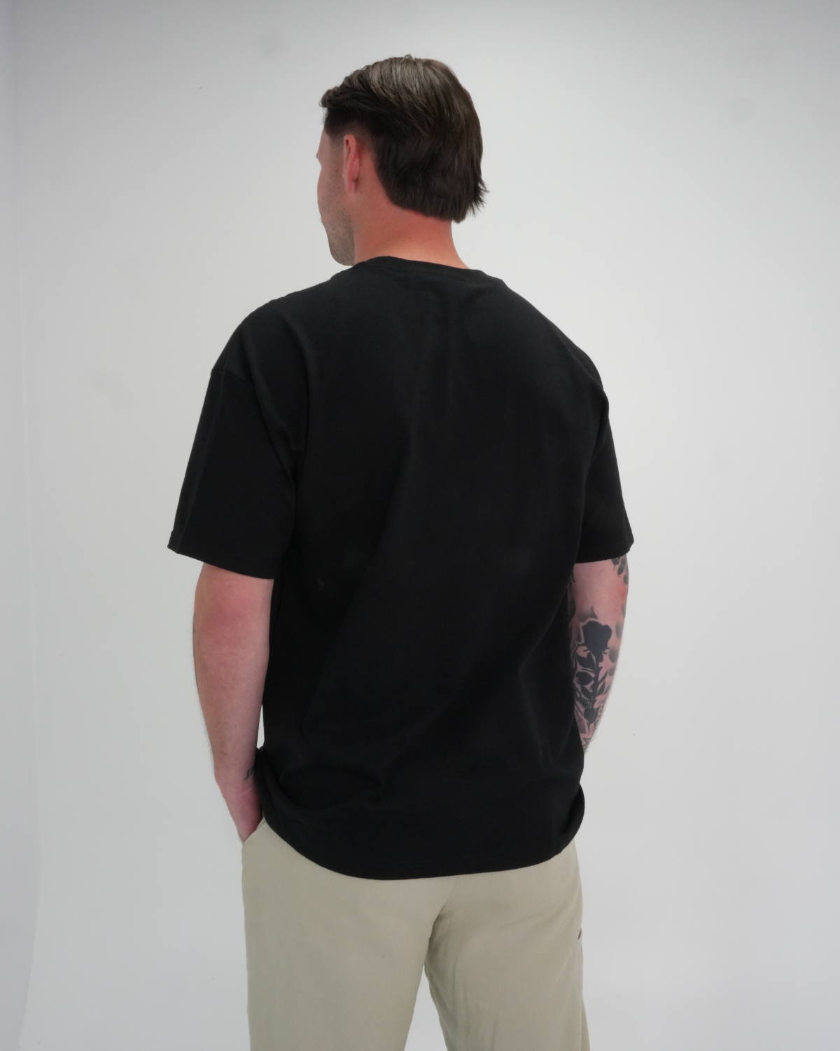 T-Shirt Noir - Camo