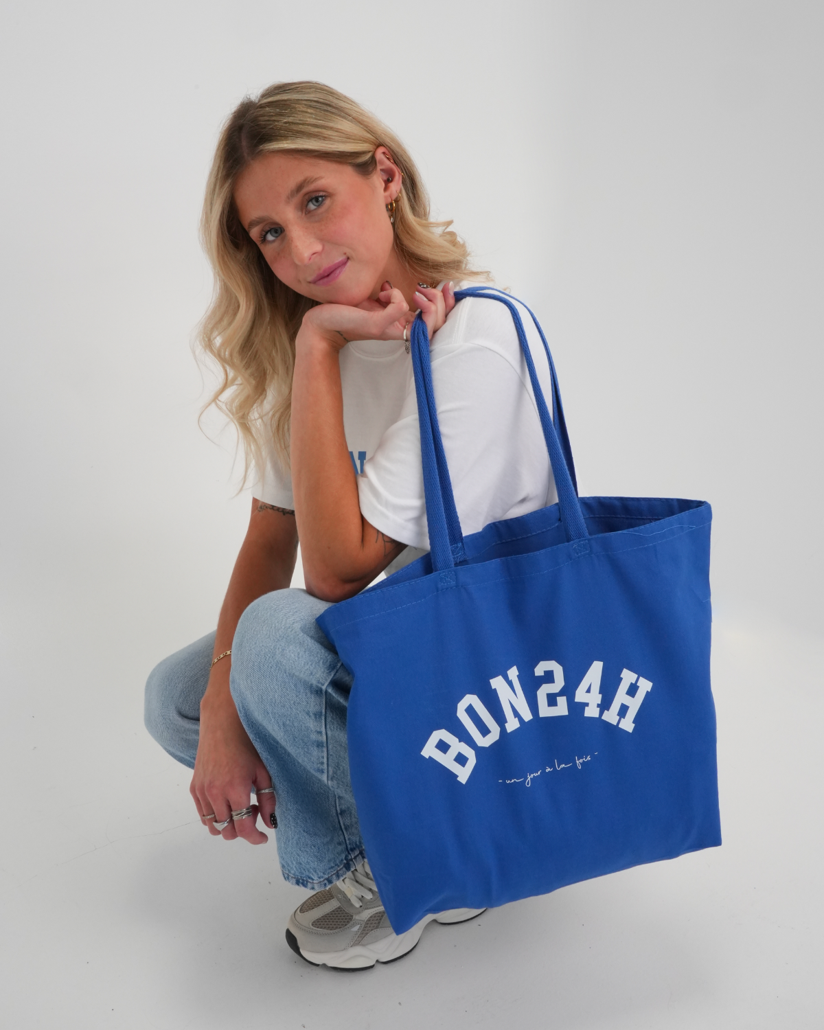 Tote Bag Bleu - Nouvelle Ere