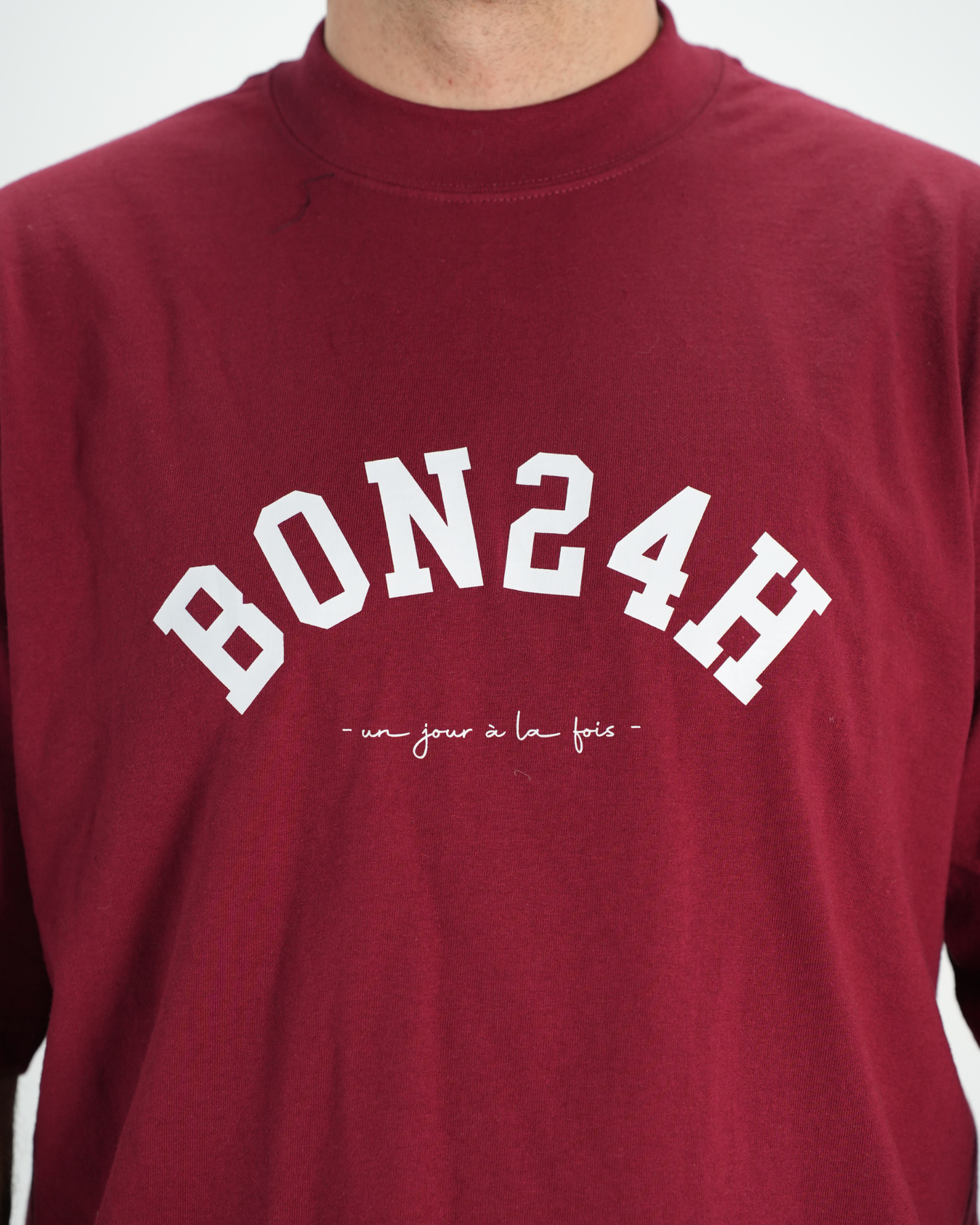 Boxy Tee Bourgogne - Nouvelle Ere
