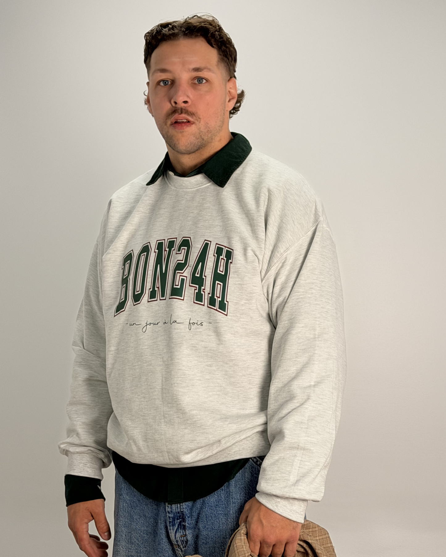 Crewneck Ash Grey - University