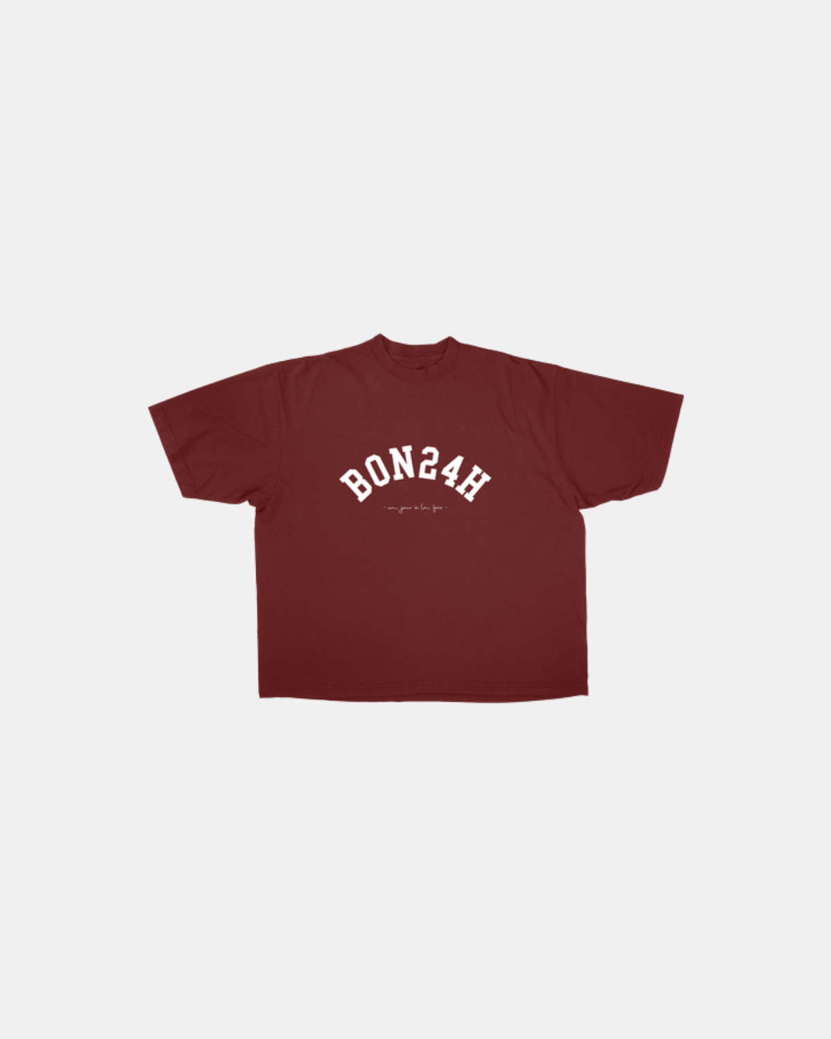 Boxy Tee Bourgogne - Nouvelle Ere