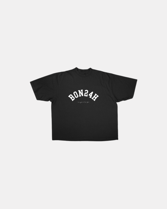 Boxy Tee Noir - Nouvelle Ere