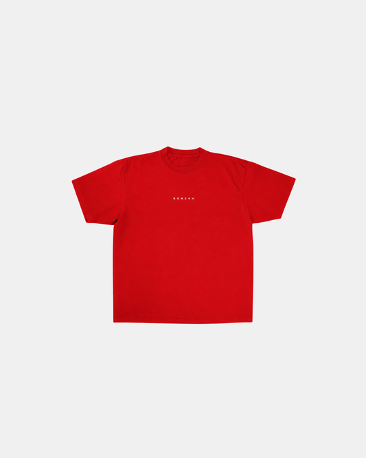 T-Shirt Rouge - Quote