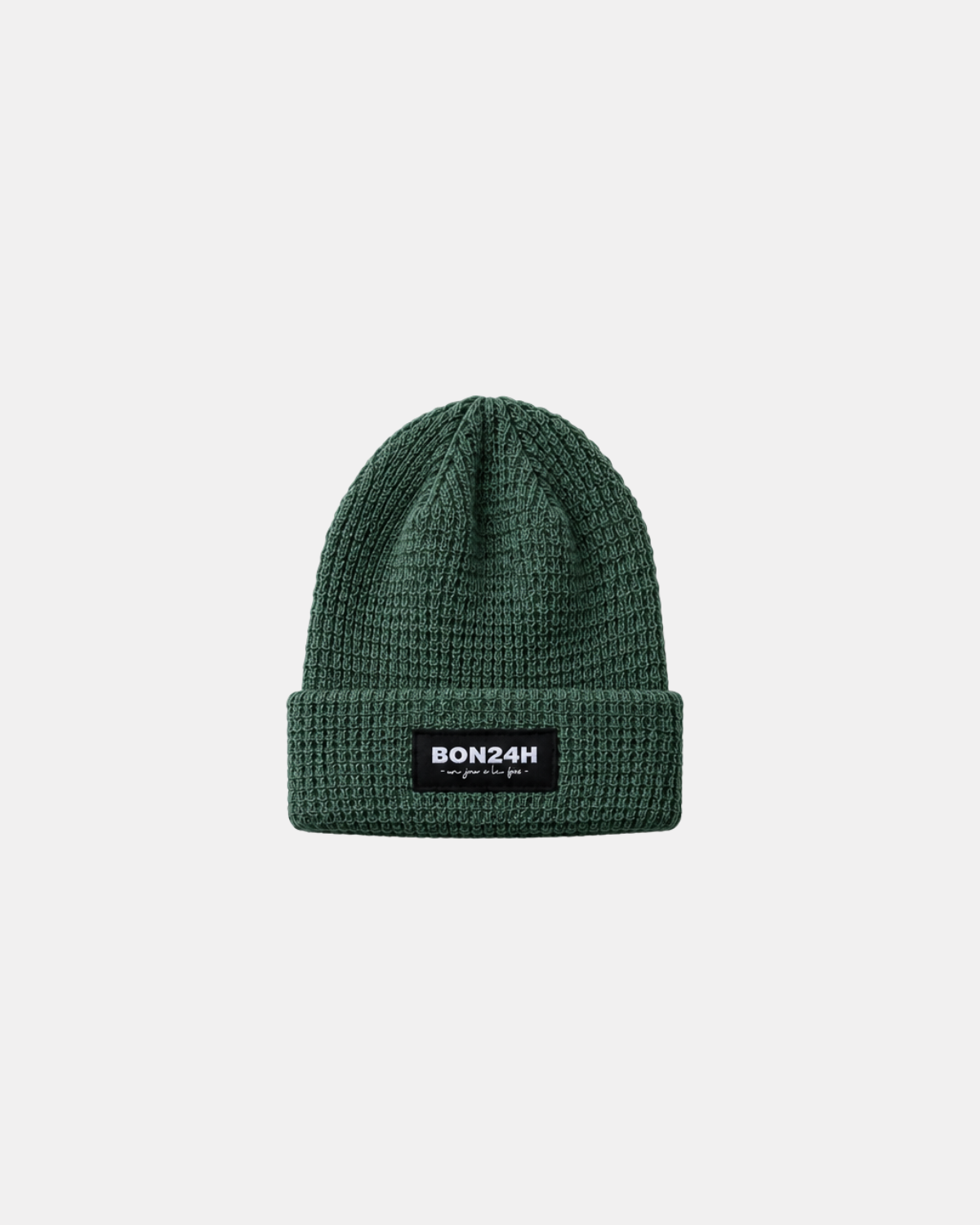 Tuque Waffle - Vert Forest