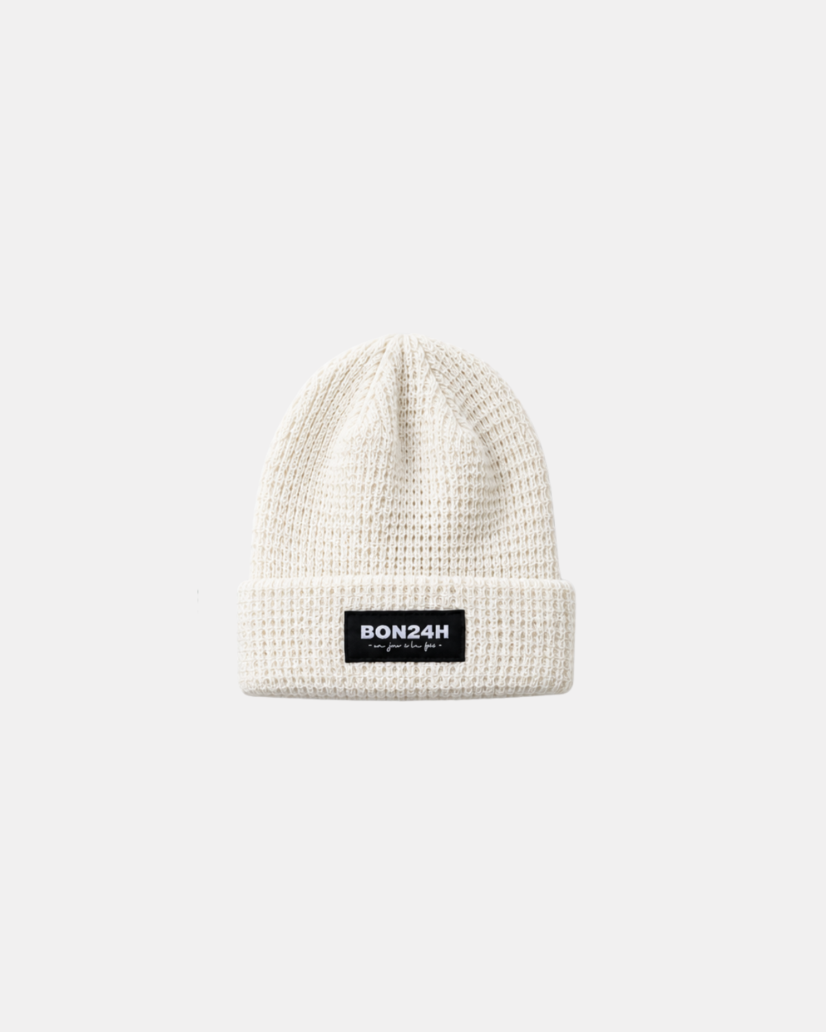 Tuque Waffle - Ivoire
