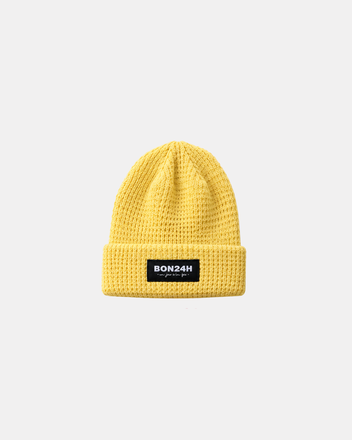 Tuque Waffle - Jaune